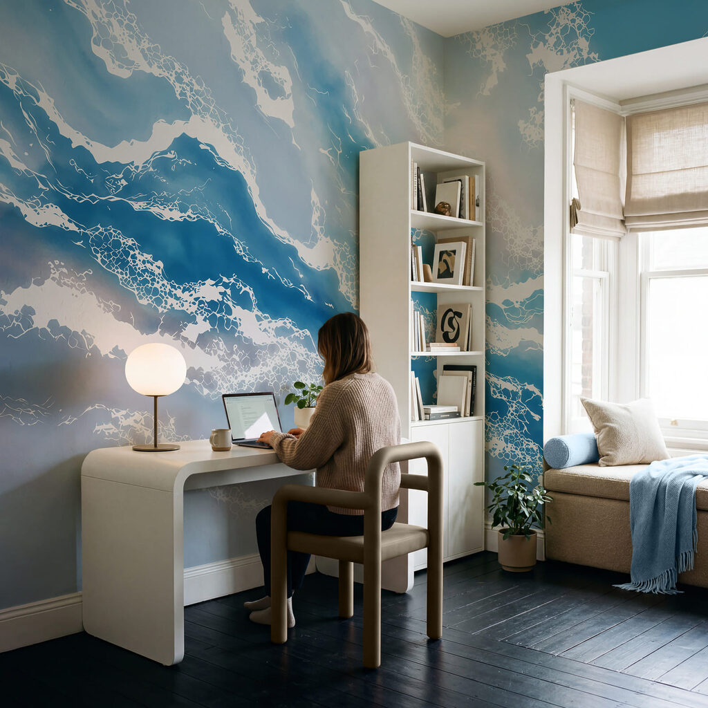 Cielo blu e bianco con nuvole bianche Cielo blu e bianco con nuvole bianche