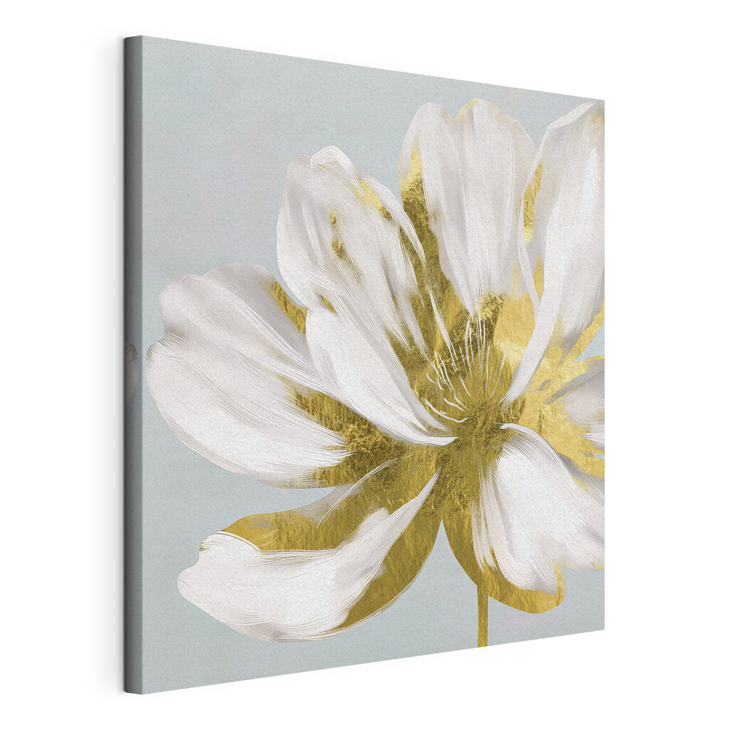 Elegant white flower blossom design Elegant white flower blossom design