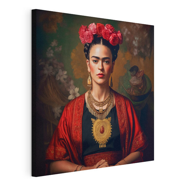 Quadri Quadri Una donna con dei fiori tra i capelli (COD: s32865)