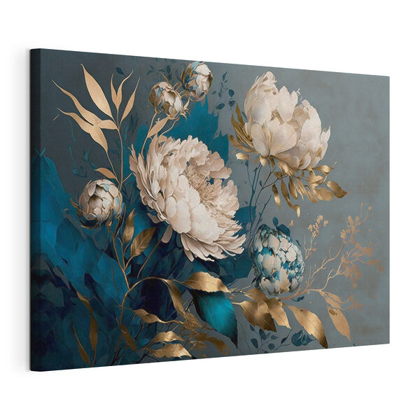 Quadri Un dipinto di fiori e foglie (COD: s33935) Quadri Quadri Un dipinto di fiori e foglie (COD: s33935)