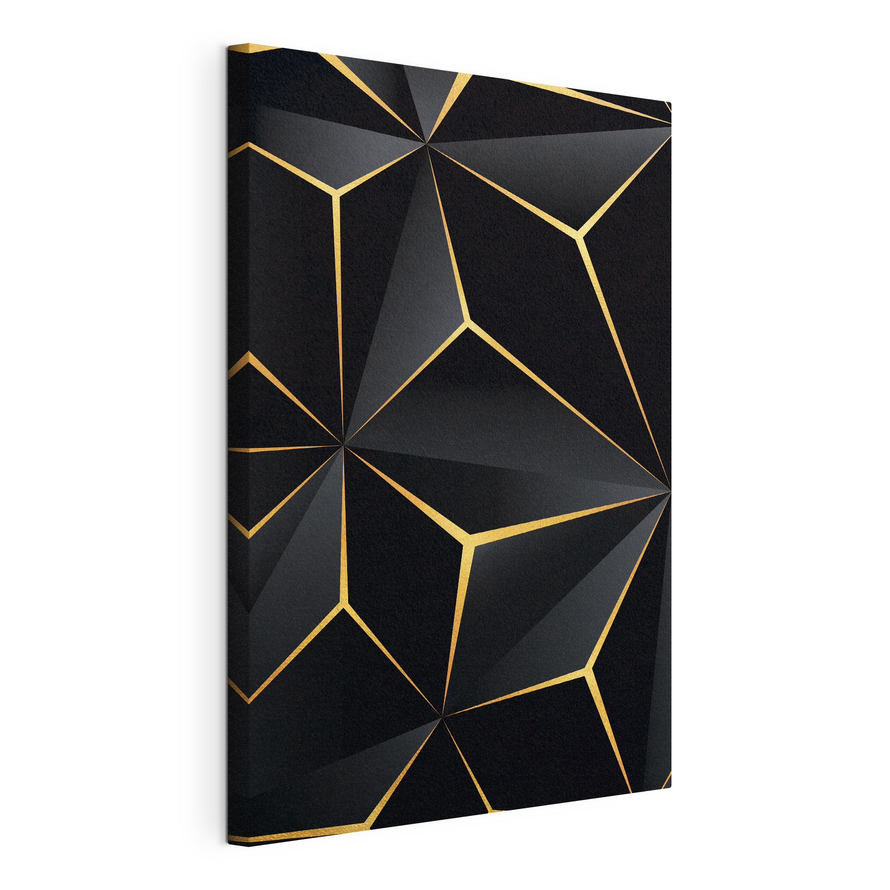 Elegant black geometric design with accents Elegant black geometric design with accents