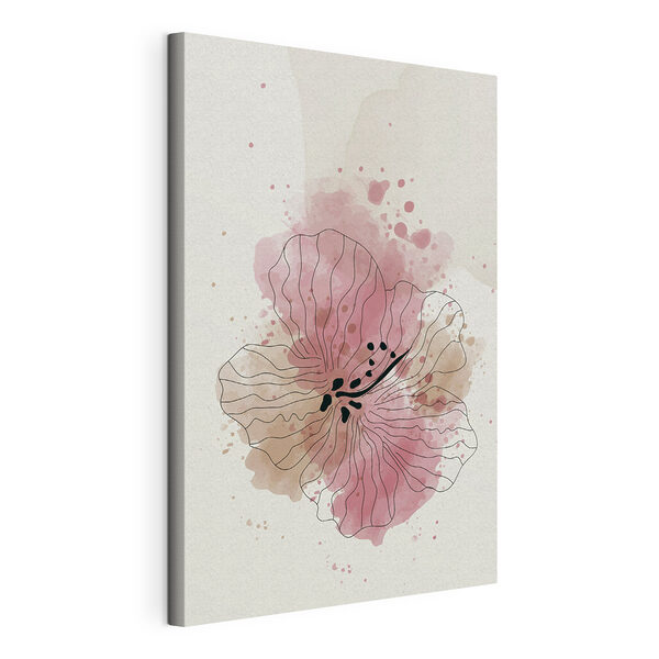 Il disegno di un fiore Quadri Il disegno di un fiore