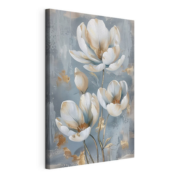 Quadri Un dipinto raffigurante dei fiori su sfondo blu (COD: s38142) Quadri Quadri Un dipinto raffigurante dei fiori su sfondo blu (COD: s38142)