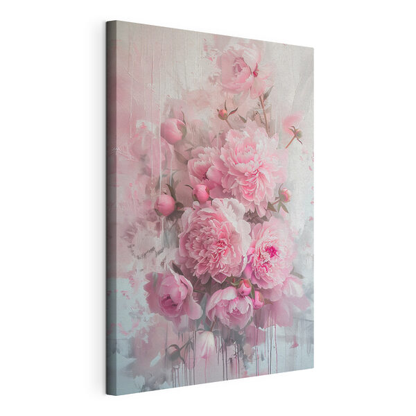 Un mazzo di fiori rosa Quadri Un mazzo di fiori rosa