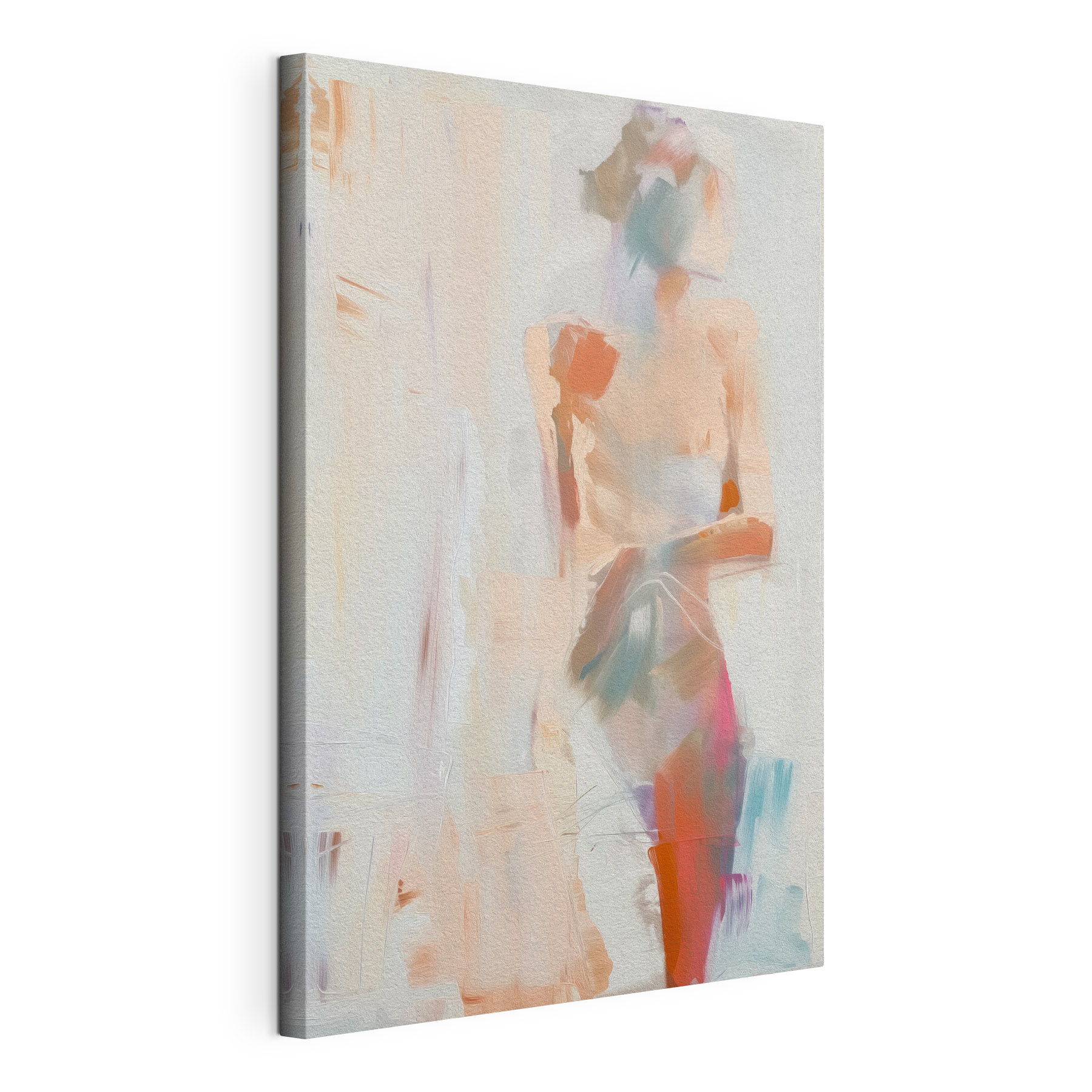 A painting of a woman