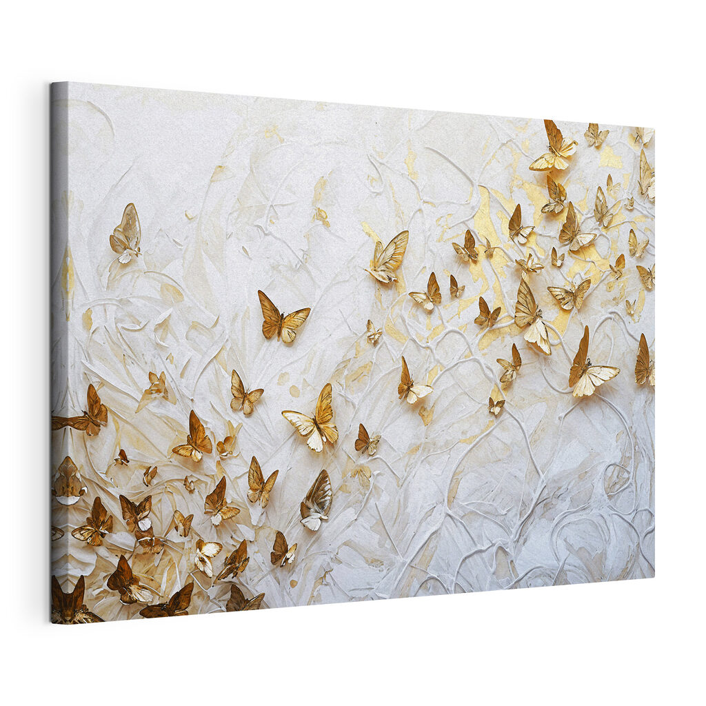 Fluttering wings in serene harmony