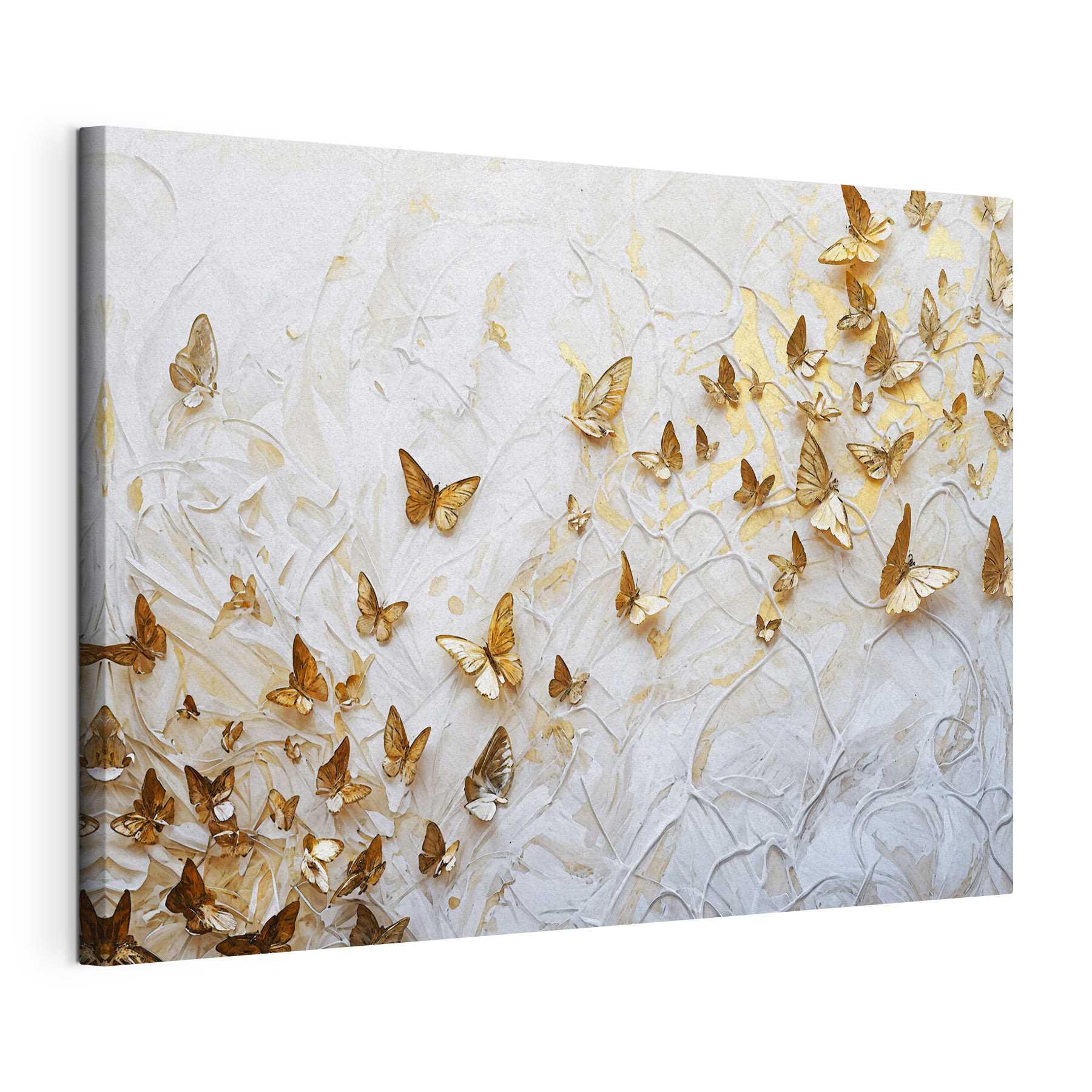 Fluttering wings in serene harmony