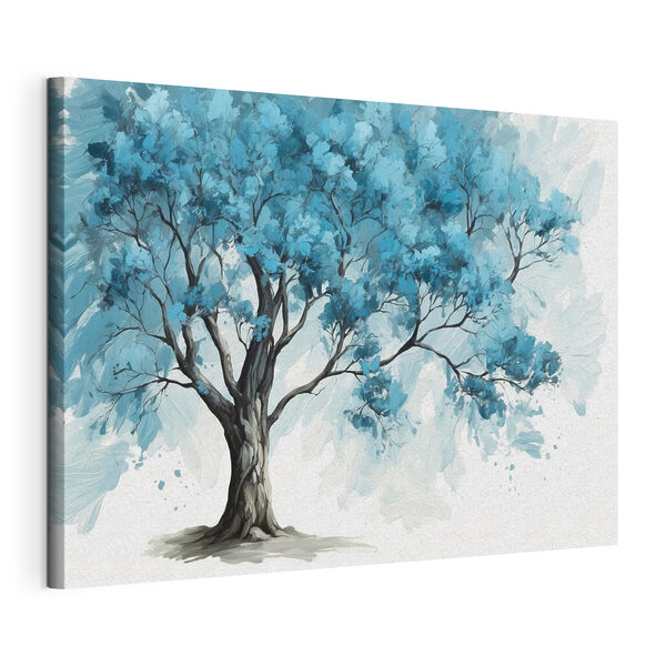Quadri Un albero con le foglie blu (COD: s39153) Quadri Quadri Un albero con le foglie blu (COD: s39153)