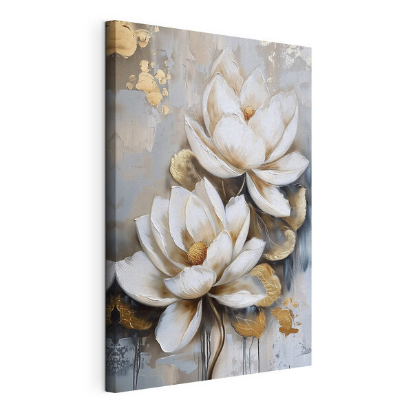 Quadri Un dipinto di fiori su sfondo grigio (COD: s39353) Quadri Quadri Un dipinto di fiori su sfondo grigio (COD: s39353)