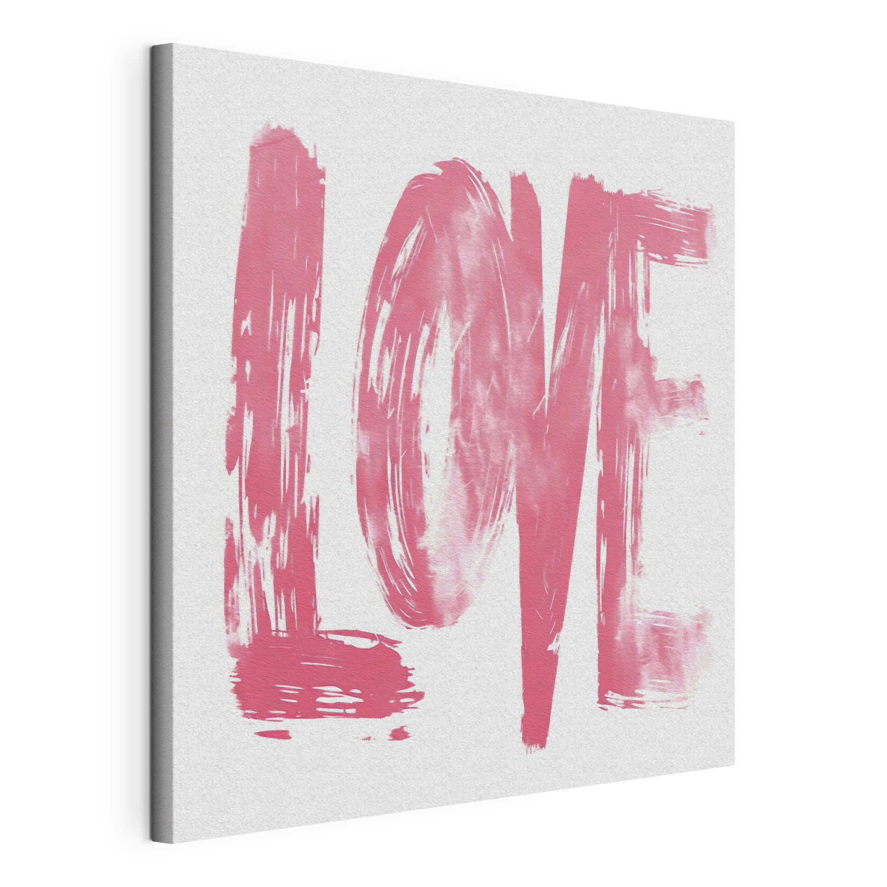 Pink painted word Pink painted word