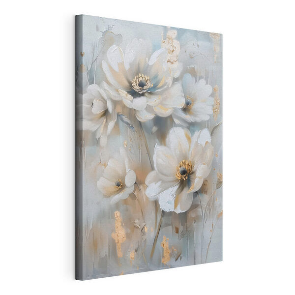 Quadri Quadri Dipinto di fiori su una parete (COD: s39544)