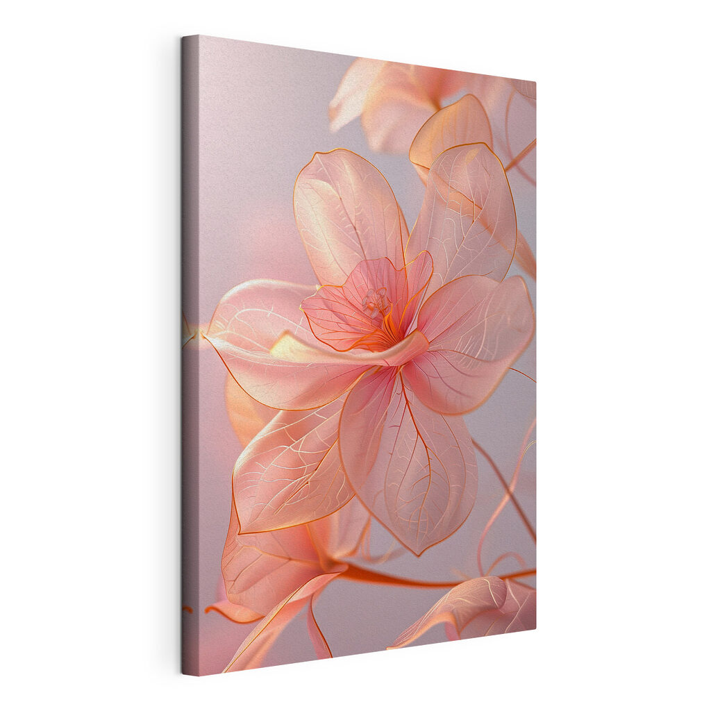Delicate blooms in soft pastel hues