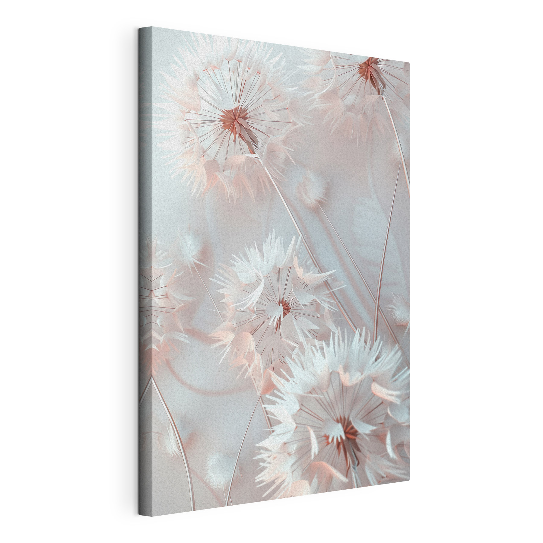 Delicate blooms in soft pastel tones