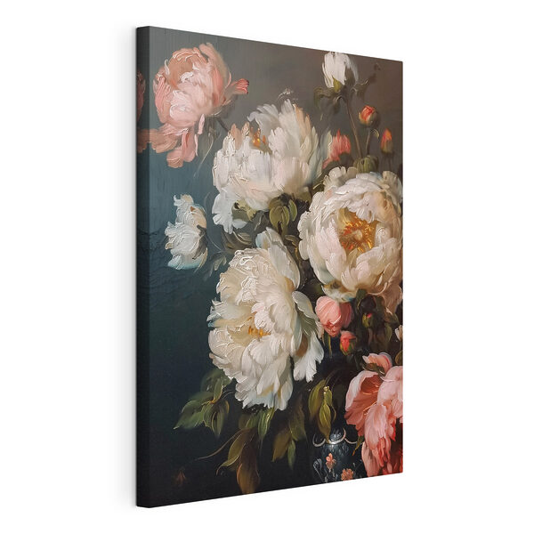 Quadri Dipinto raffigurante fiori bianchi e rosa (COD: s39884) Quadri Quadri Dipinto raffigurante fiori bianchi e rosa (COD: s39884)
