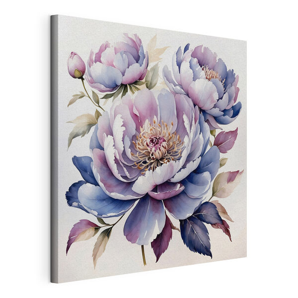 Quadri Quadri Dipinto di fiori su sfondo bianco (COD: s40434)