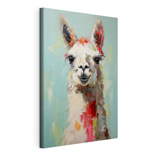 Quadri Quadri Dipinto raffigurante un lama (COD: s40523)