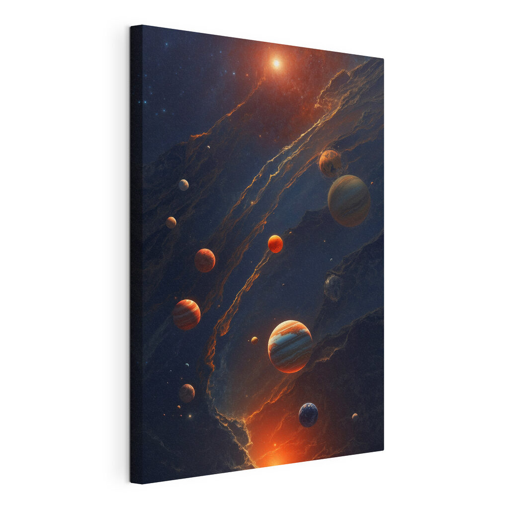 Planets in space Planets in space