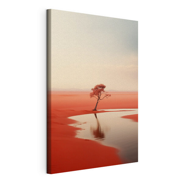 Quadri Un albero in un deserto rosso (COD: s40722) Quadri Quadri Un albero in un deserto rosso (COD: s40722)