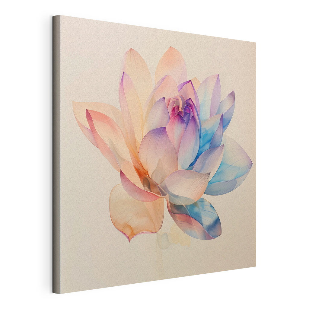 Delicate blossoms in soft pastel hues Delicate blossoms in soft pastel hues