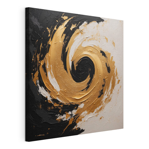 Quadri Un vorticoso abisso nei toni del nero e del crema (COD: s40864) Quadri Quadri Un vorticoso abisso nei toni del nero e del crema (COD: s40864)