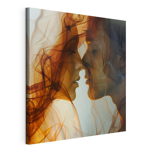 Quadri Uomo e donna con del fumo (COD: s40894) Quadri Quadri Uomo e donna con del fumo (COD: s40894)