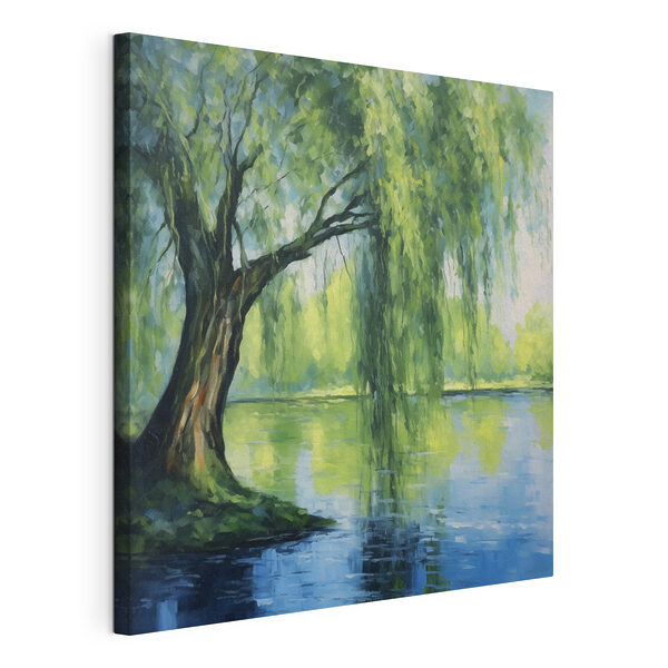 Quadri Albero vicino all'acqua