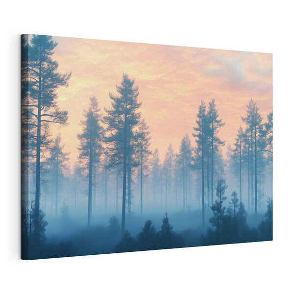 Quadri Foresta nebbiosa con alberi (COD: s41832) Quadri Quadri Foresta nebbiosa con alberi (COD: s41832)