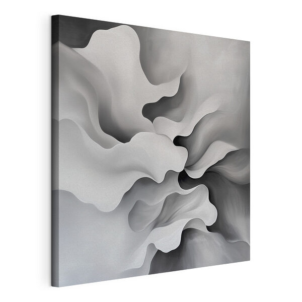 Quadri Arte astratta in bianco e grigio (COD: s41845) Quadri Quadri Arte astratta in bianco e grigio (COD: s41845)