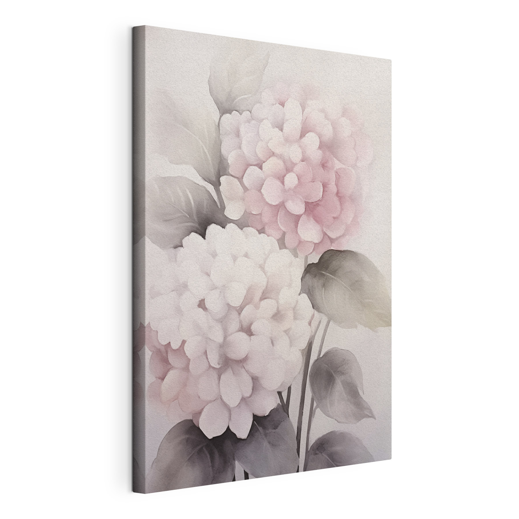 Painting of pink flowers Painting of pink flowers