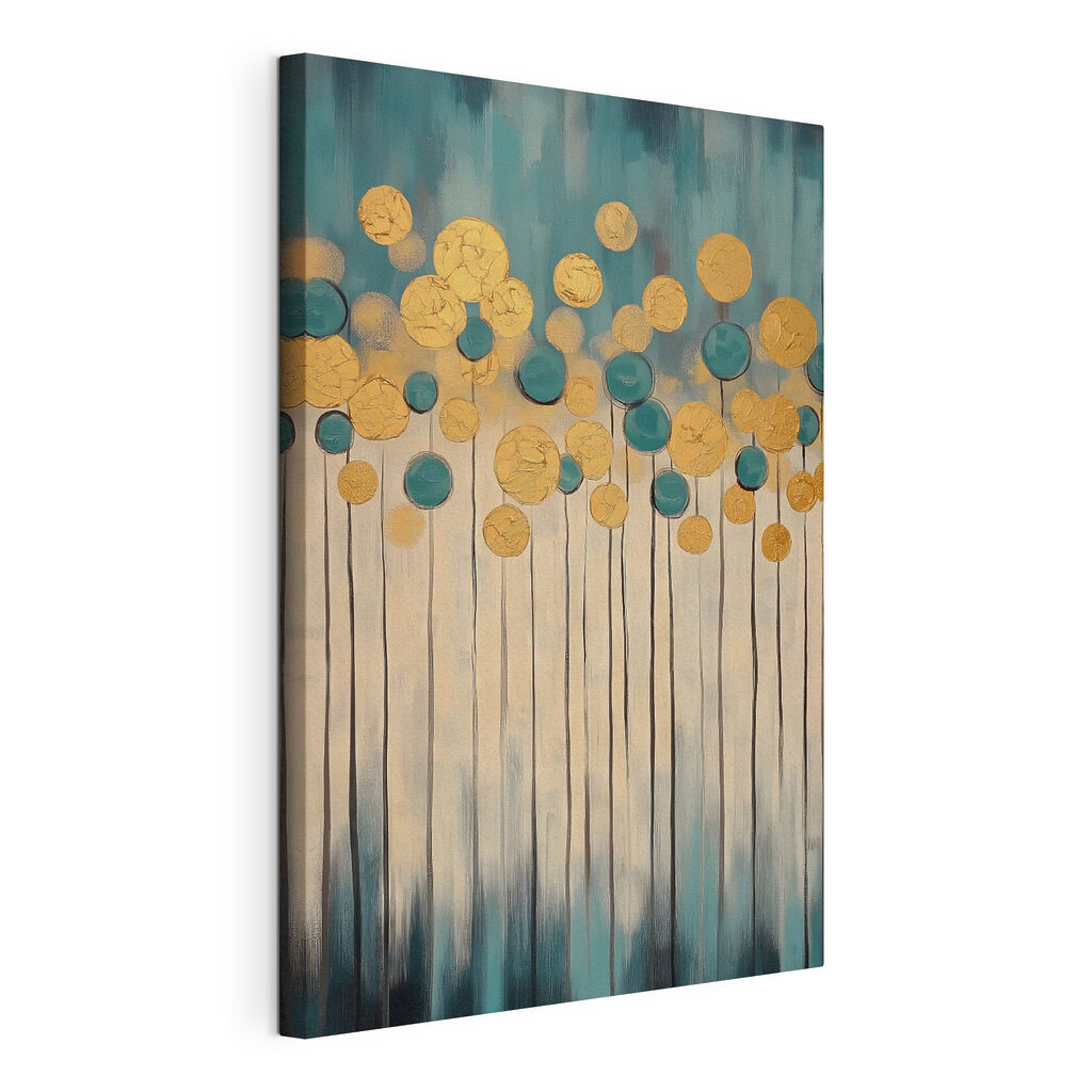 Vibrant circles in soothing colors Vibrant circles in soothing colors
