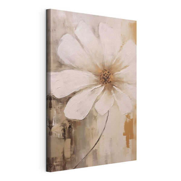 Quadri Dipinto raffigurante un fiore bianco (COD: s42641) Quadri Quadri Dipinto raffigurante un fiore bianco (COD: s42641)