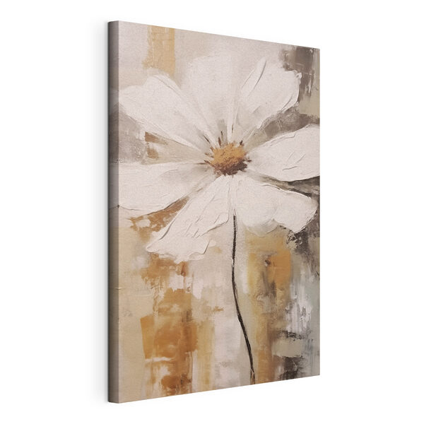 Dipinto raffigurante un fiore bianco Quadri Dipinto raffigurante un fiore bianco