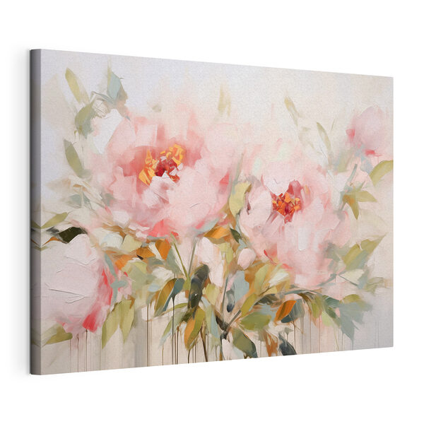 Quadri Dipinto di fiori rosa