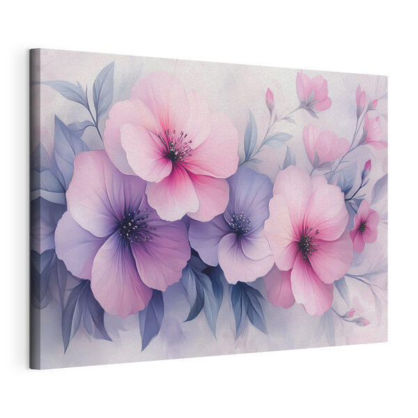 Quadri Composizione di fiori rosa e viola (COD: s42851) Quadri Quadri Composizione di fiori rosa e viola (COD: s42851)