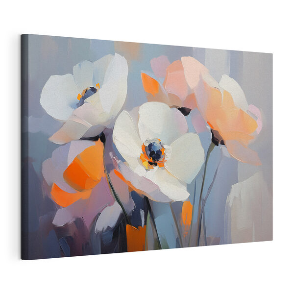 Quadri Quadri Dipinto di fiori bianchi (COD: s42999)