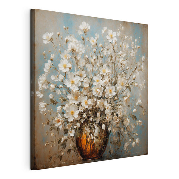 Quadri Vaso di fiori bianchi (COD: s43107) Quadri Quadri Vaso di fiori bianchi (COD: s43107)