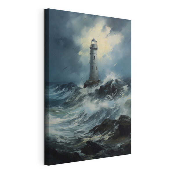 Quadri Quadri Faro nell'oceano (COD: s43146)