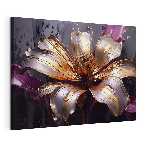 Quadri Un bellissimo fiore dai petali fluenti (COD: s43425) Quadri Quadri Un bellissimo fiore dai petali fluenti (COD: s43425)