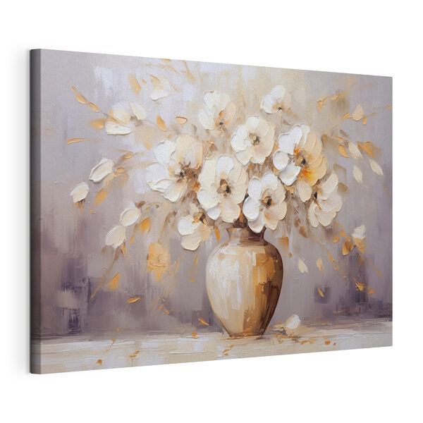 Quadri Dipinto di fiori in un vaso