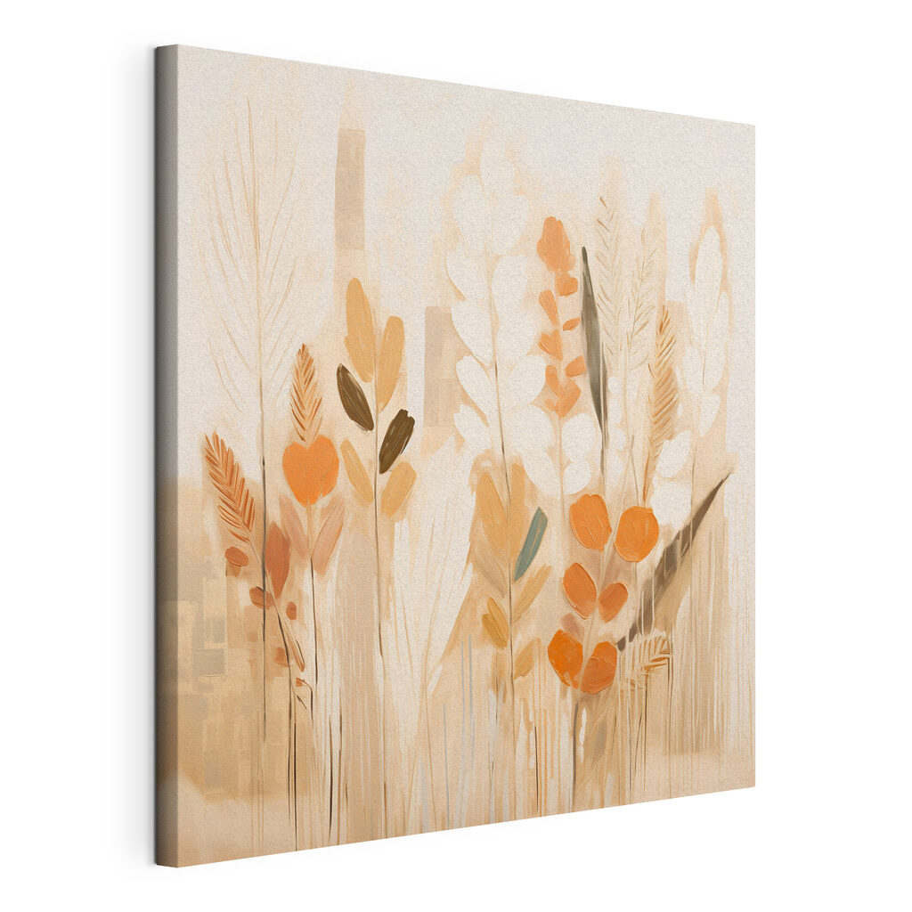 Painting of plants with leaves Painting of plants with leaves