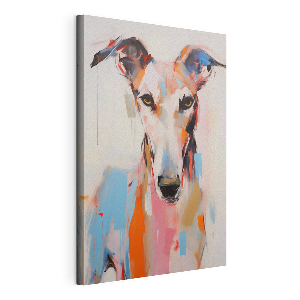 Painting of a dog