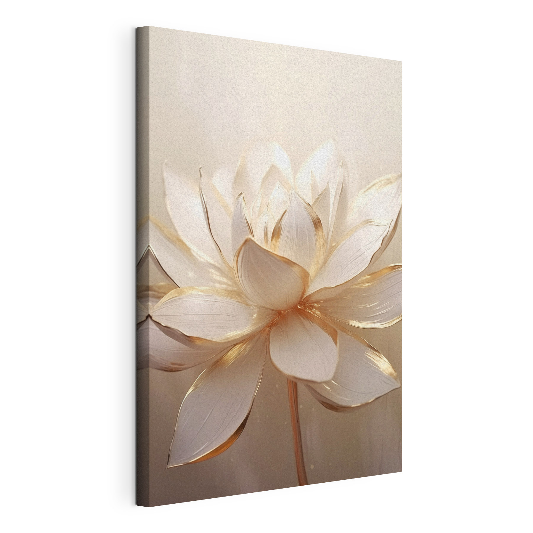 Elegant lotus in soft hues