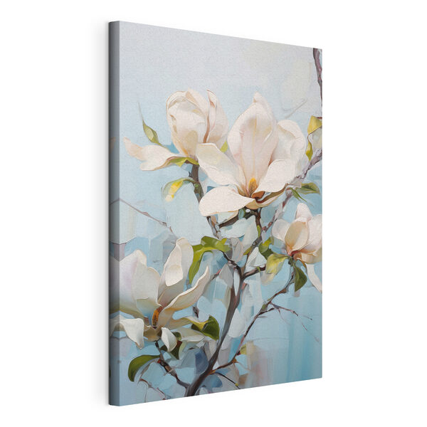 Dipinto raffigurante un fiore bianco Quadri Dipinto raffigurante un fiore bianco
