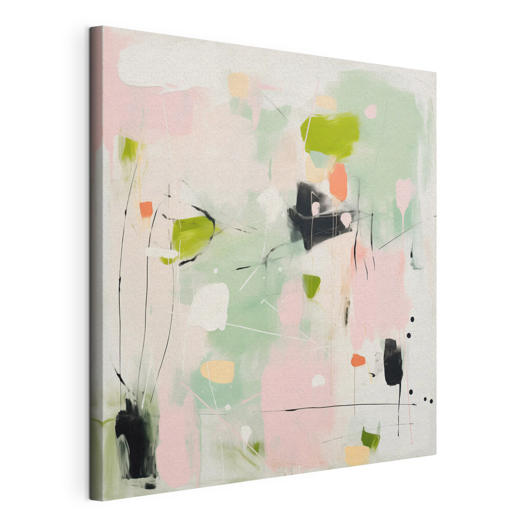 Painting of flowers and plants