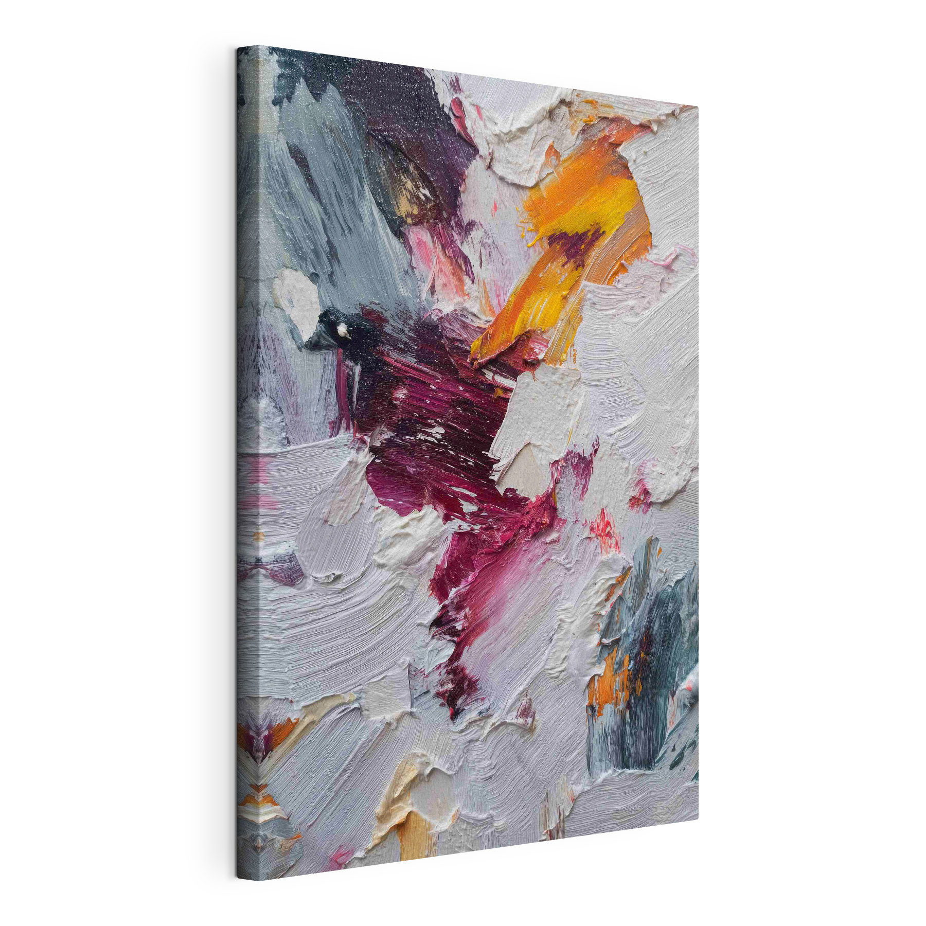Swirls of vibrant color blend together