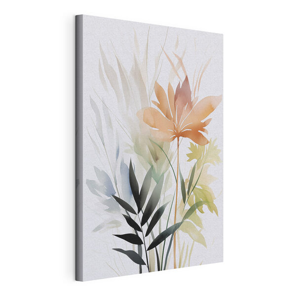 Quadri Dipinto di fiori e foglie