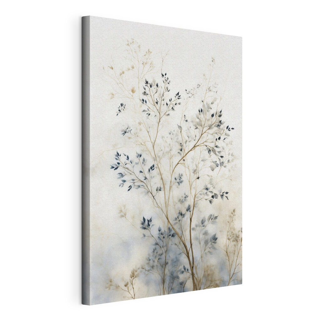 Painting of a tree with leaves