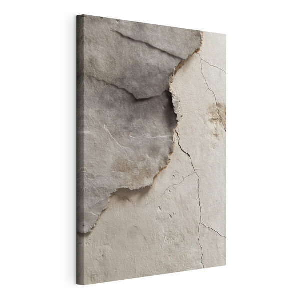 Peeling layers of aged surface