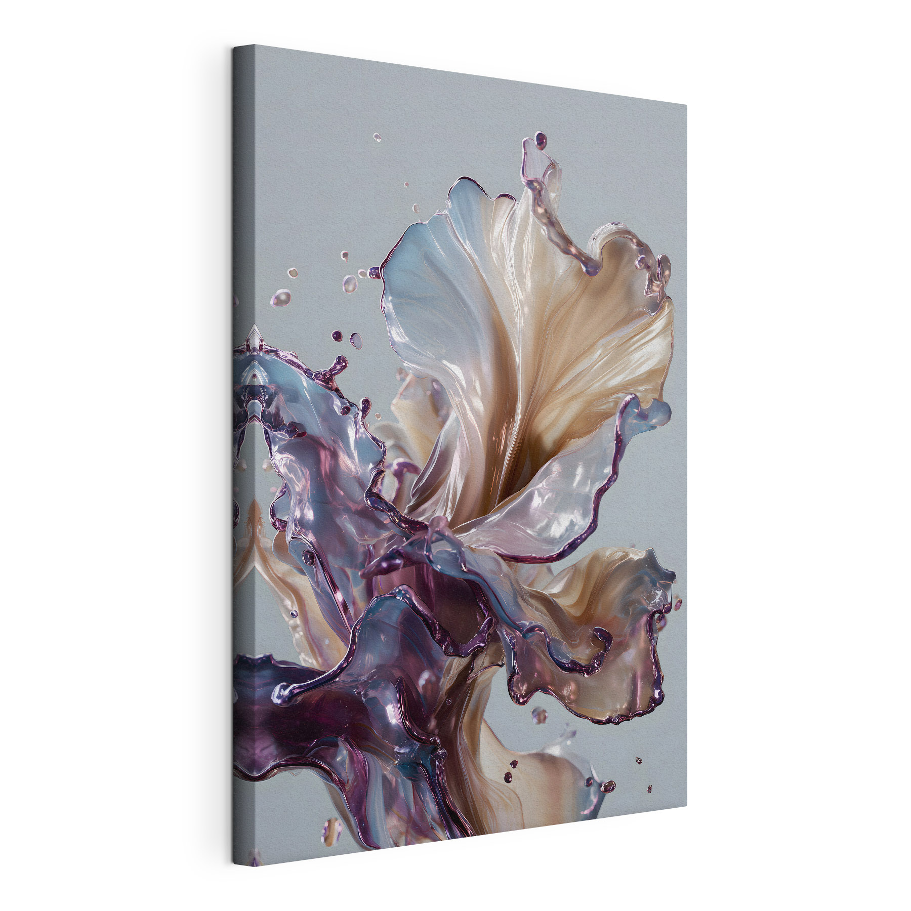 Flowing colors in harmonious motion