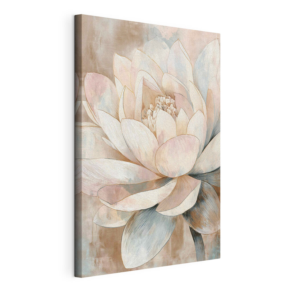 Elegant flower in soft pastel tones Elegant flower in soft pastel tones